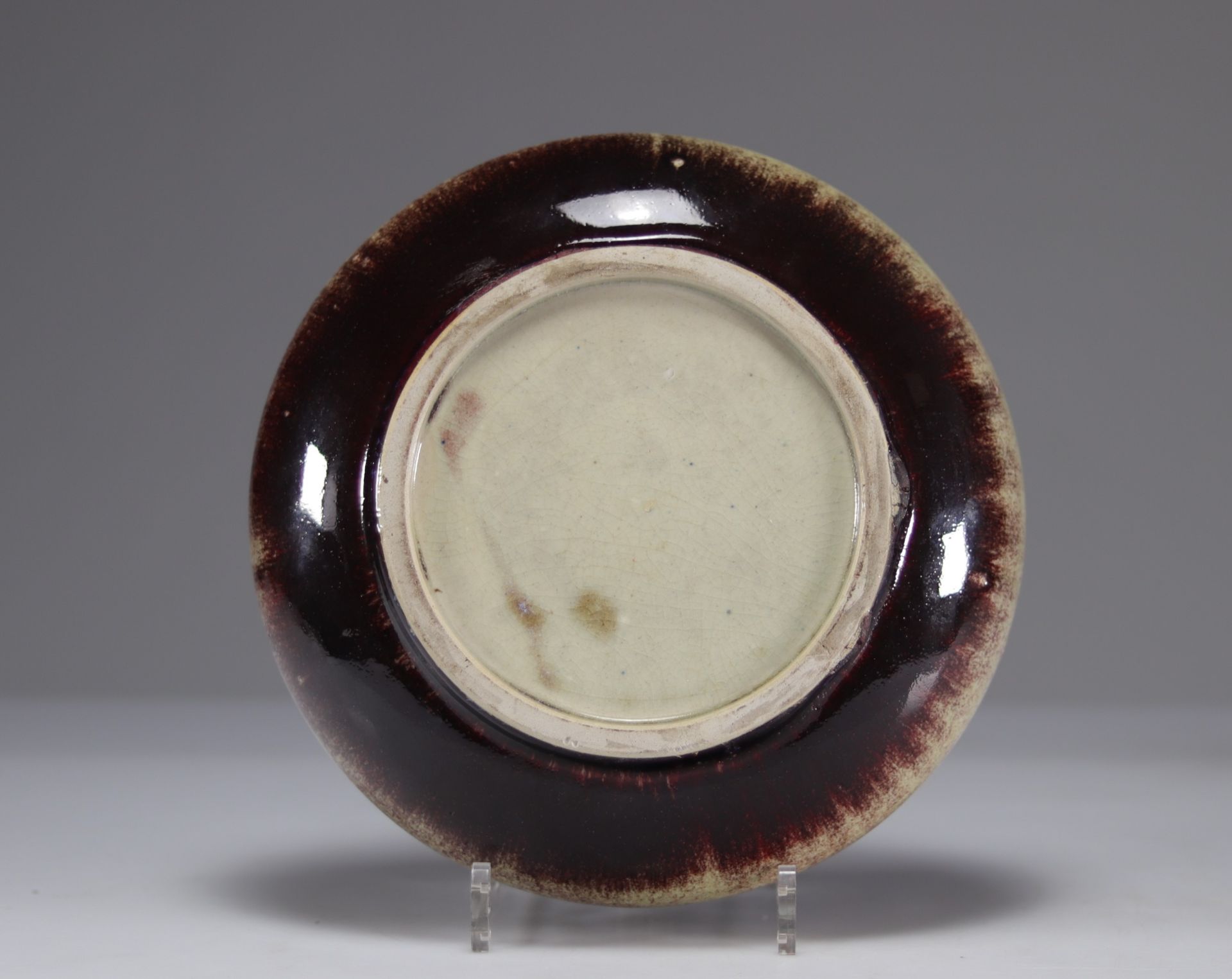 Flamed brush holder, Qing period - Image 3 of 4