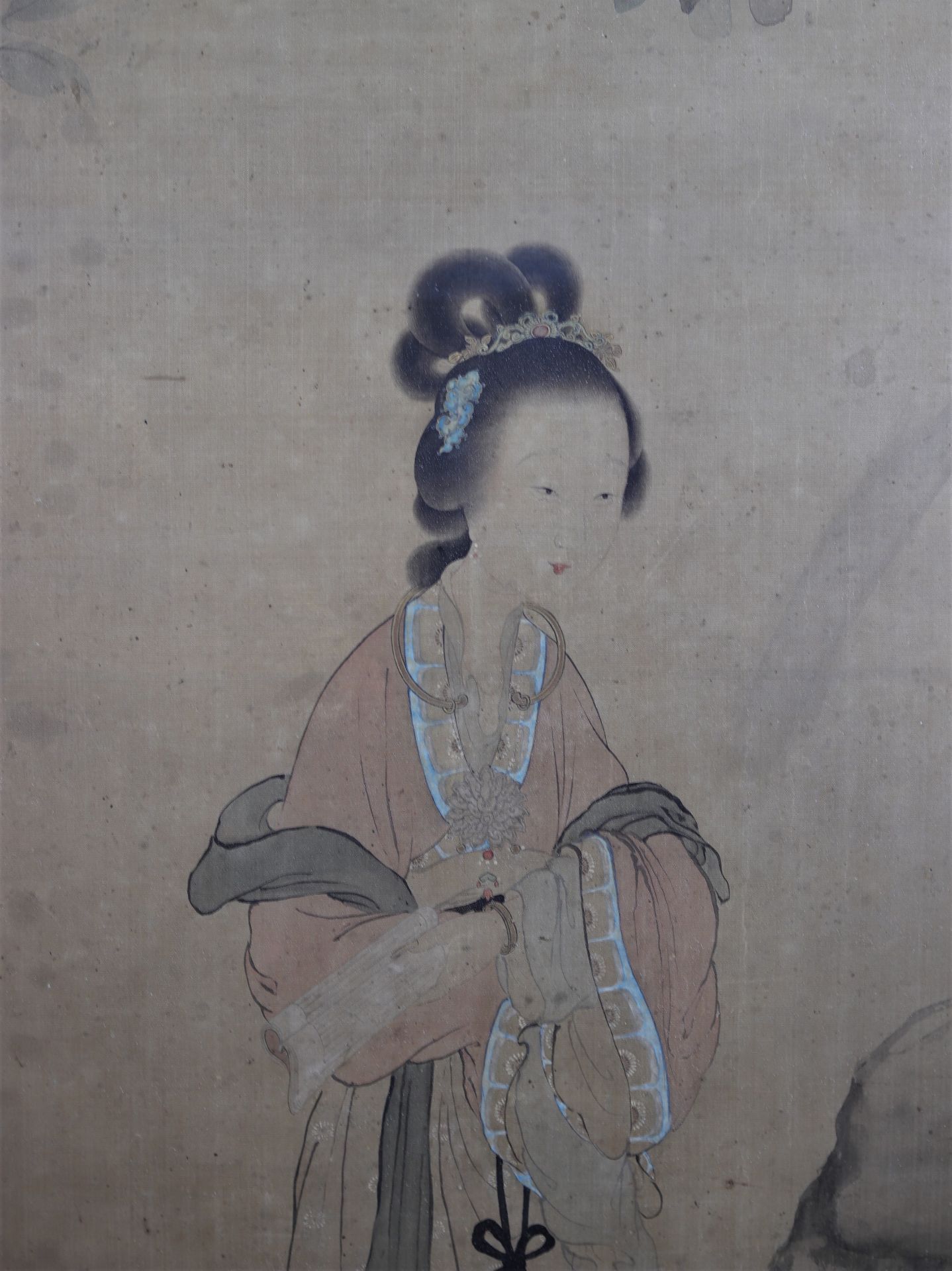 TANG Yin (1470-1523) Zheng mark of Ming dynasty "young woman" - Image 4 of 4