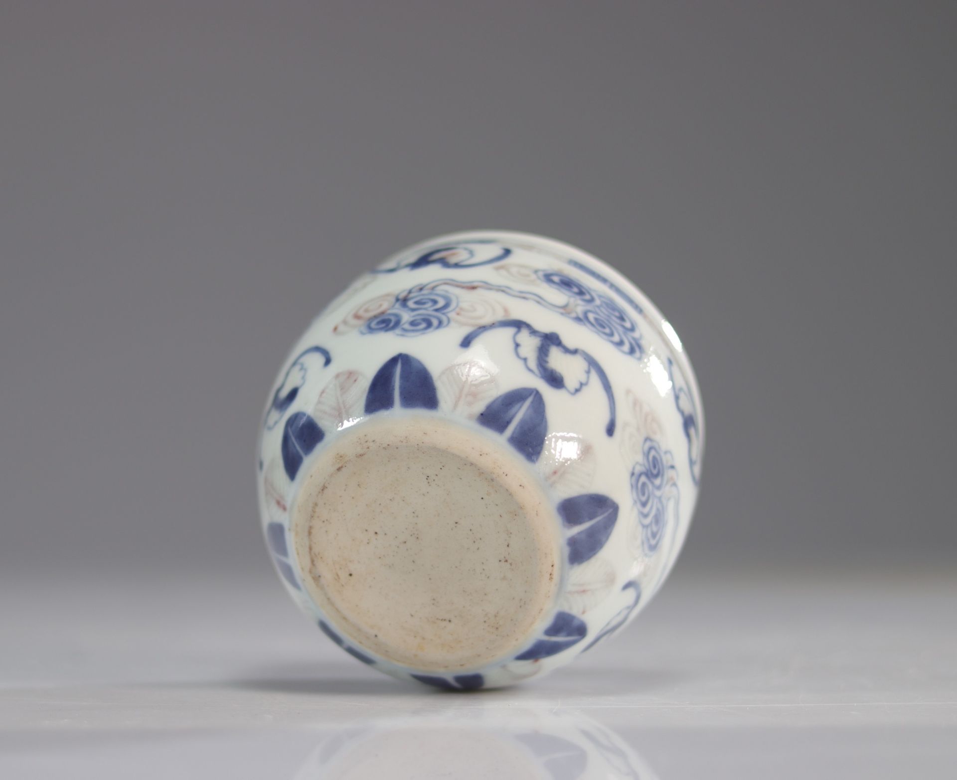 Beautiful brush rinser decorated with a bat brand wan li qing period - Image 5 of 5