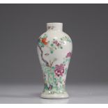 18th century famille rose porcelain vase