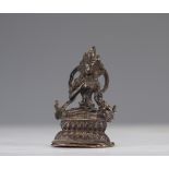 Statue "Tara" in Sino-Tibetan bronze