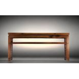 18th century China console in light wood