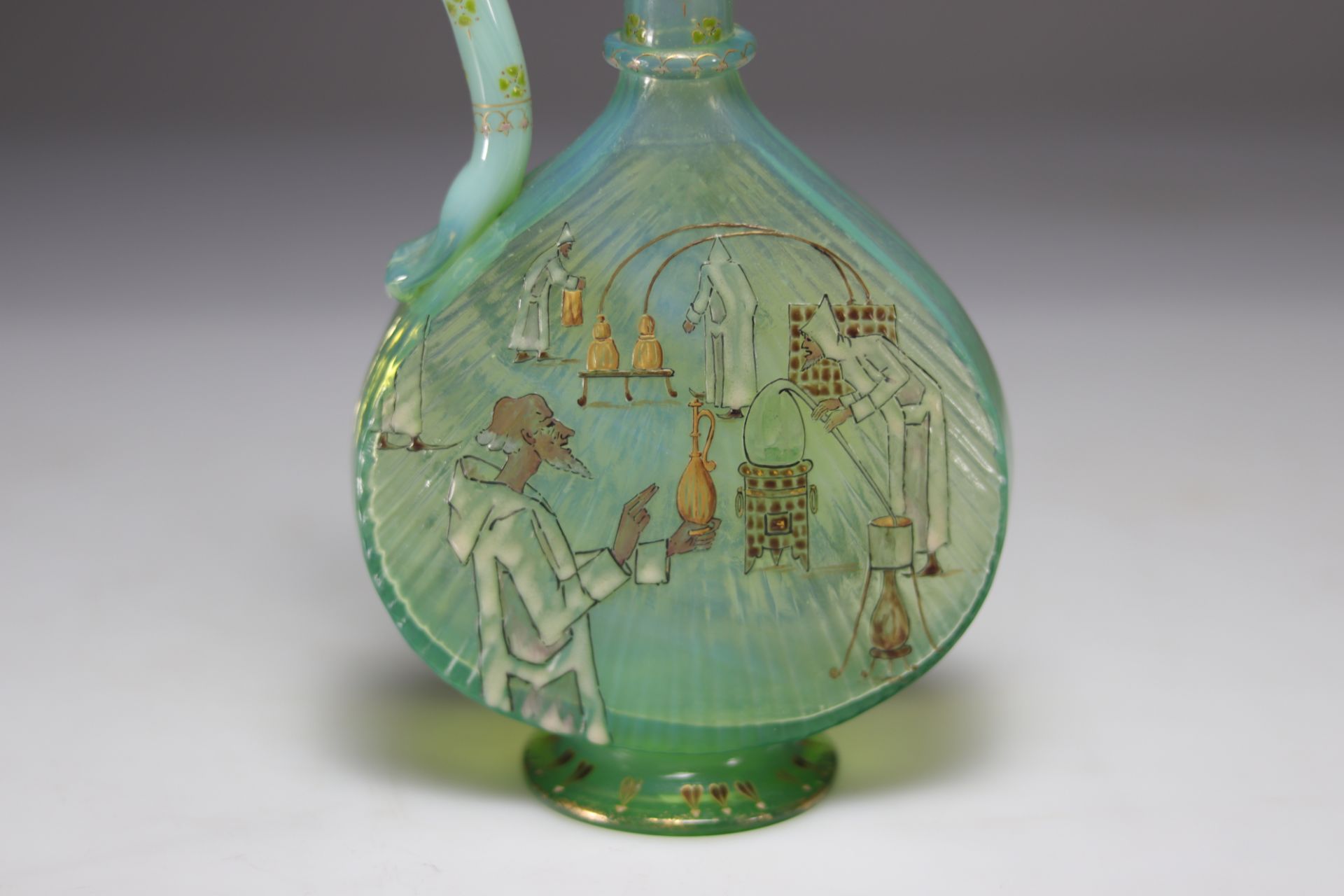 Emile Galle alchemist decanter - Image 7 of 7