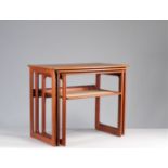 JOHANNES ANDERSEN (1903-1991) Suite of three nesting tables