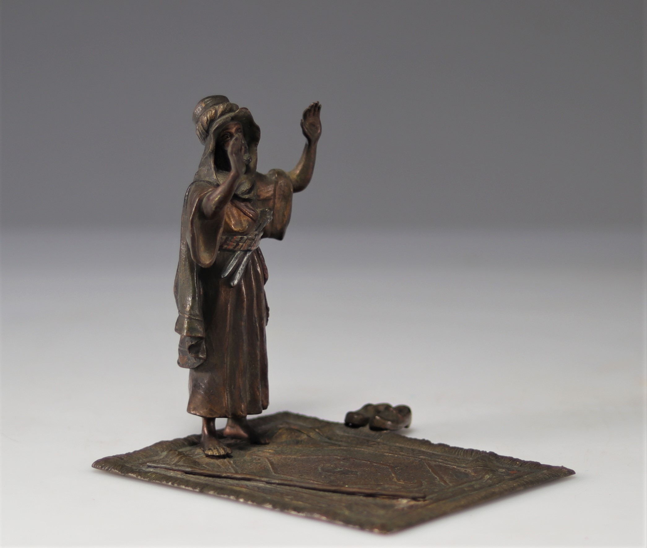 Orientalist Viennese bronze model Bergman - Bild 2 aus 3