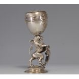 Philippe WOLFERS (1858-1929) silver cup - Brussels