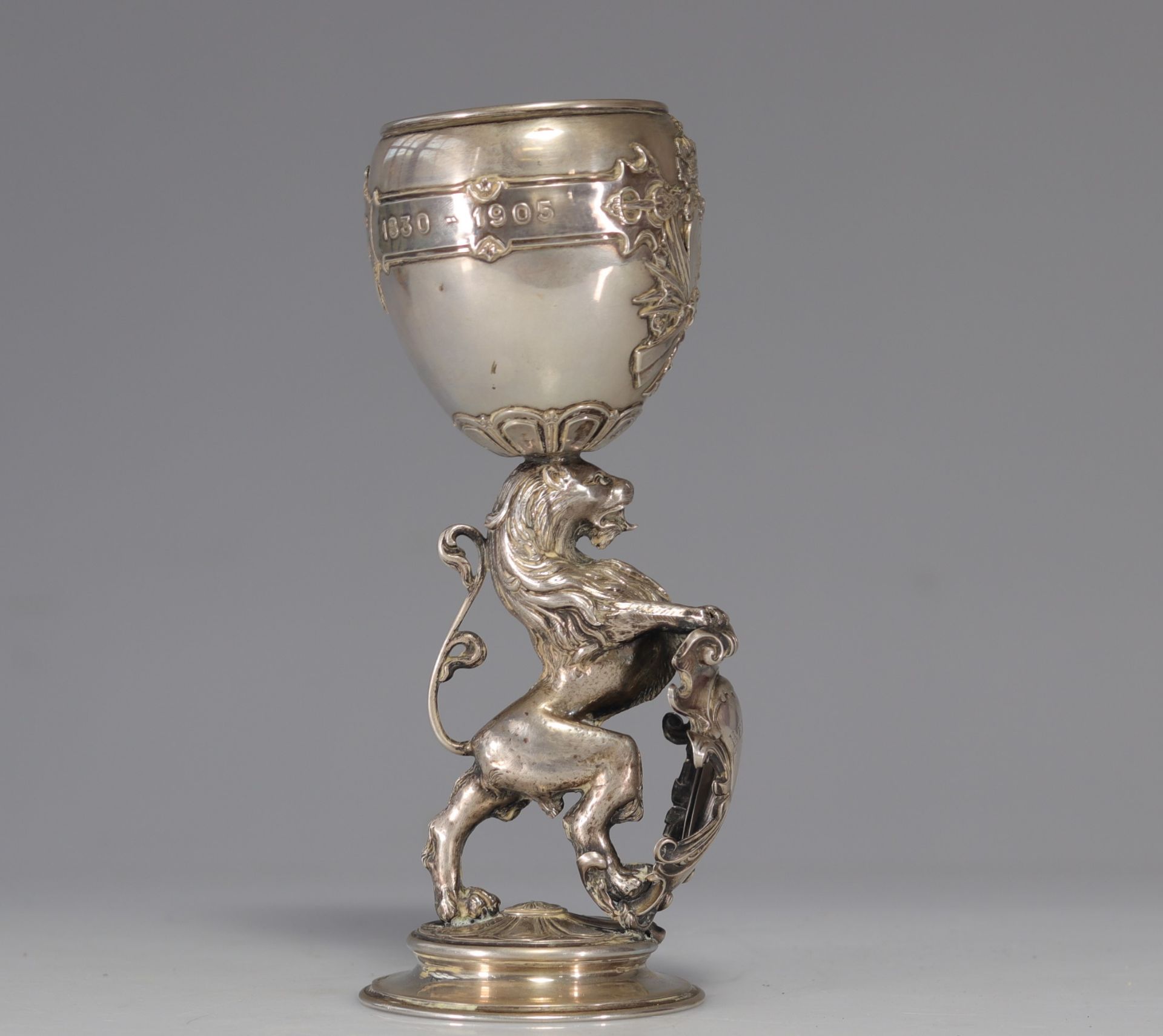 Philippe WOLFERS (1858-1929) silver cup - Brussels