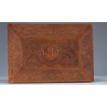 Grand Ottoman box in finely carved wood