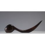 Jean-Christophe COURADIN (20th century) Rosewood sculpture