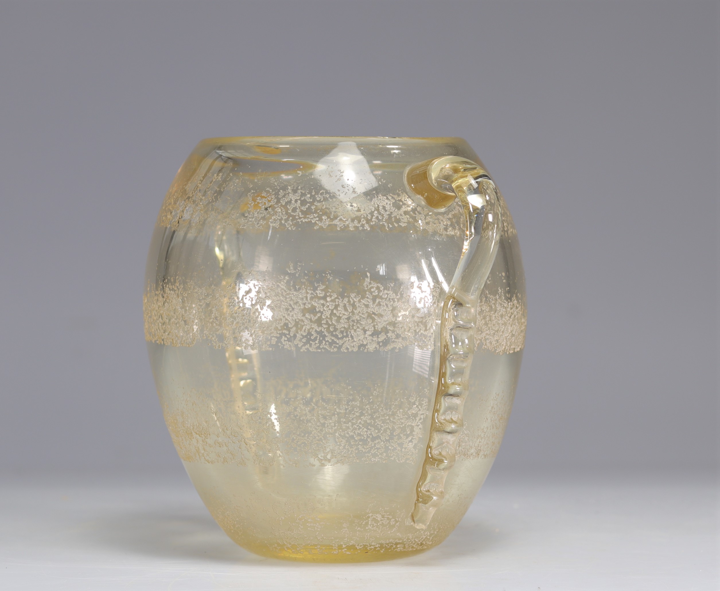 Daum Nancy Art Deco Frosted Vase - Image 2 of 6