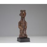 Kusu ritual statuette, beautiful patina of use - Rep.Dem.Congo