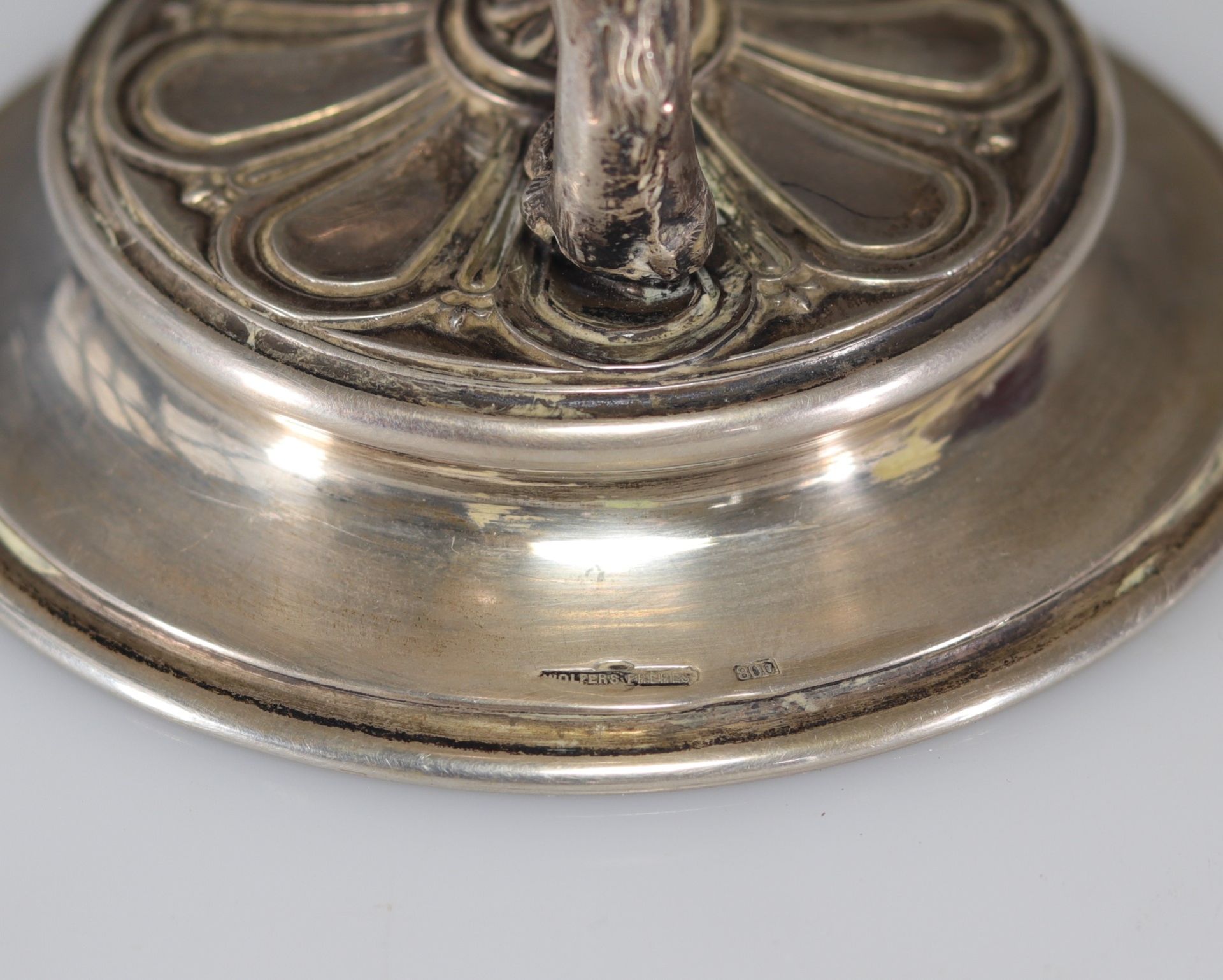 Philippe WOLFERS (1858-1929) silver cup - Brussels - Image 3 of 6