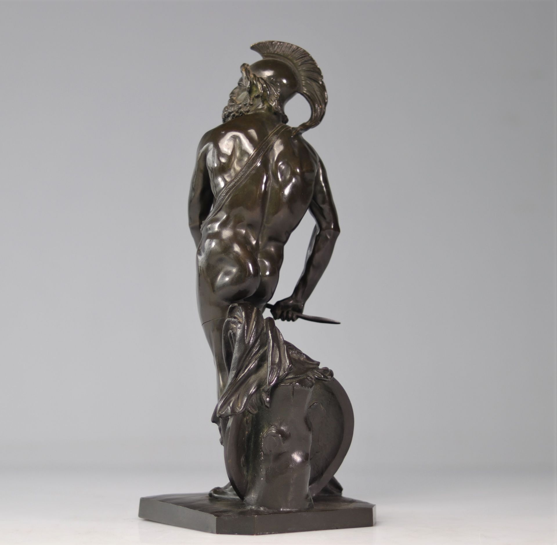 Pierre Jean DAVID D'ANGERS (1788-1856) bronze "Philopoemen" - Bild 2 aus 6