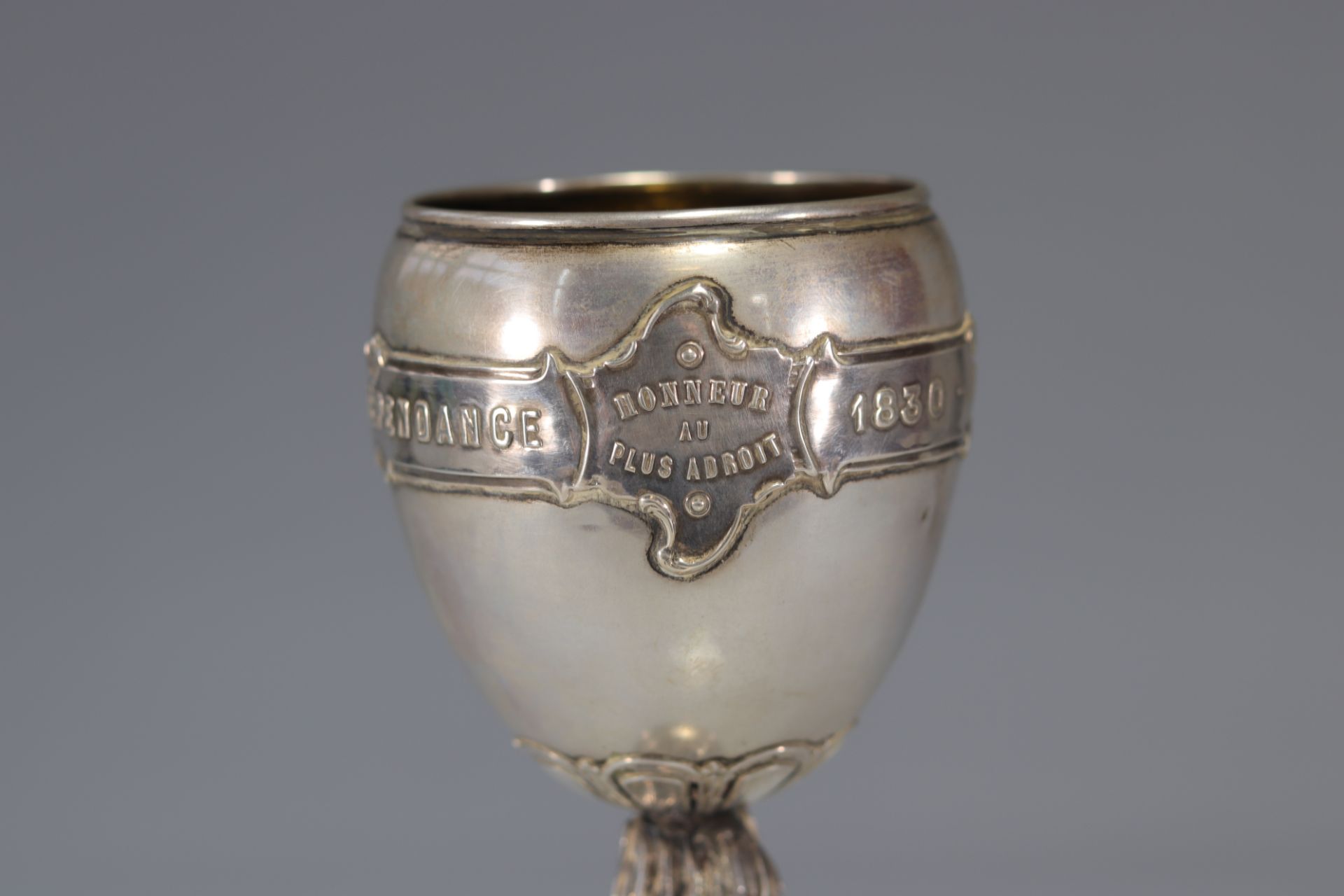 Philippe WOLFERS (1858-1929) silver cup - Brussels - Image 6 of 6