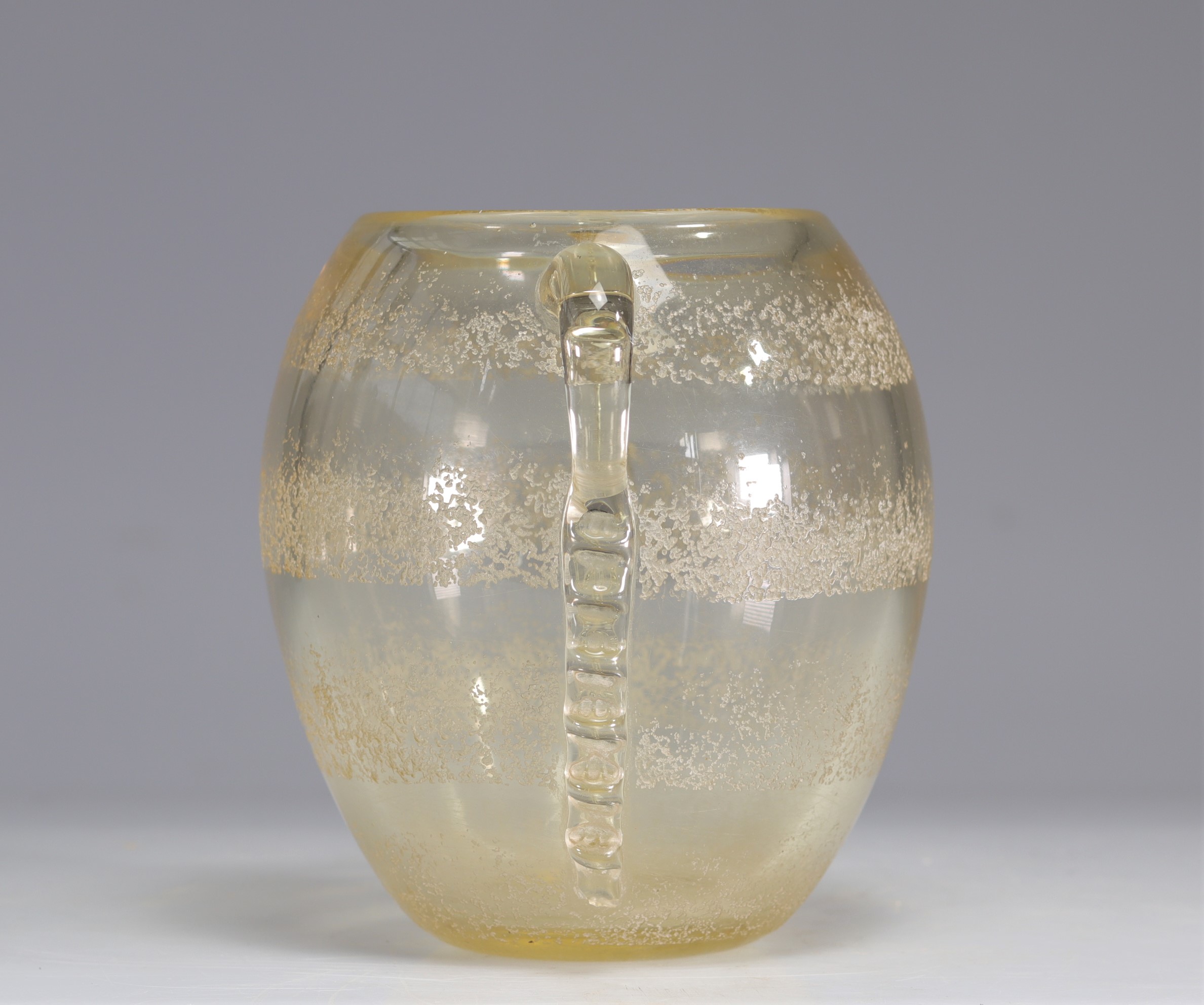 Daum Nancy Art Deco Frosted Vase - Image 3 of 6