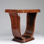 Macassar wood Art Deco table