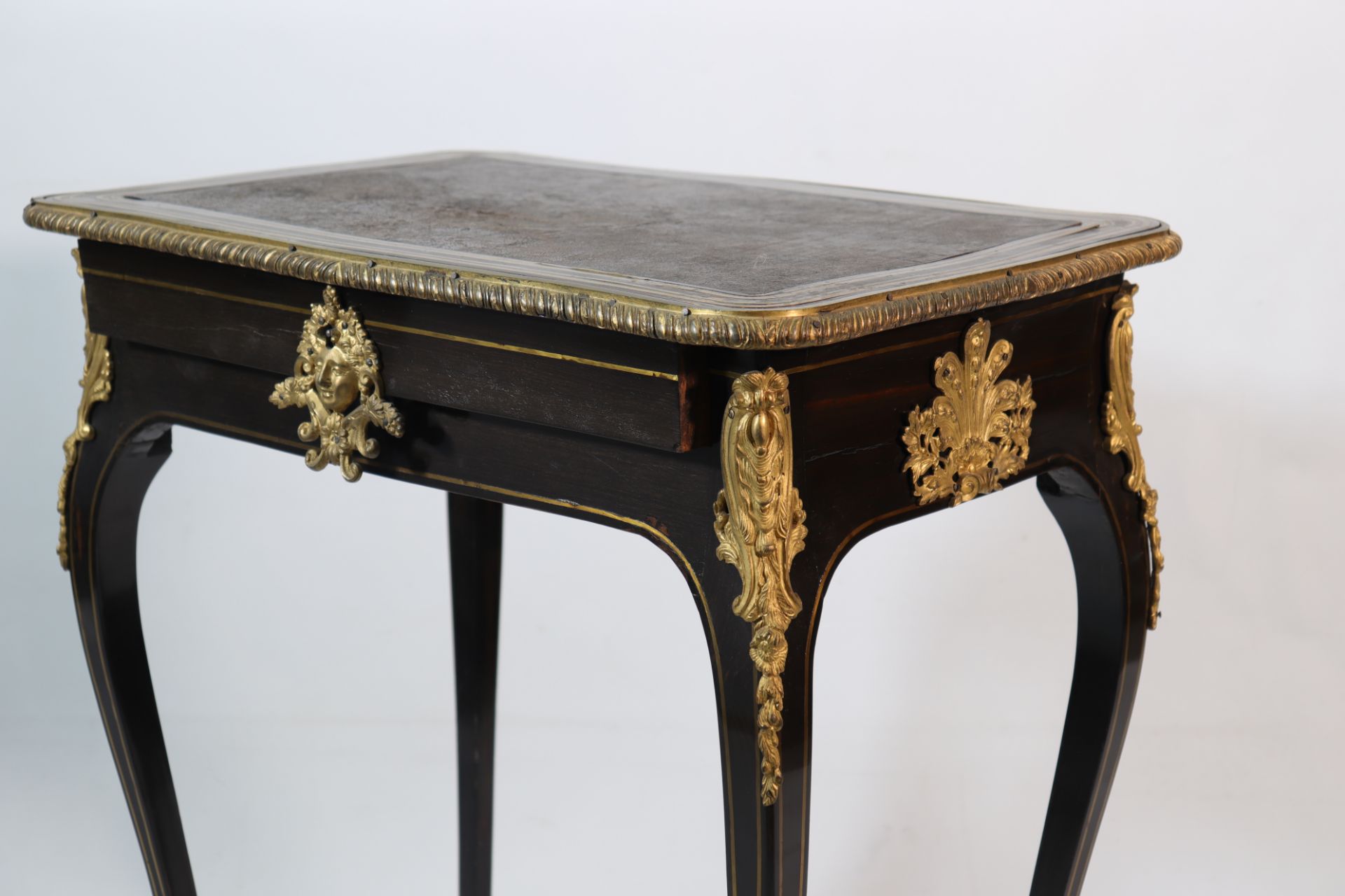 Napoleon III table gilt bronze ornaments - Bild 3 aus 3