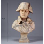 Very imposing marble bust of Napoleon