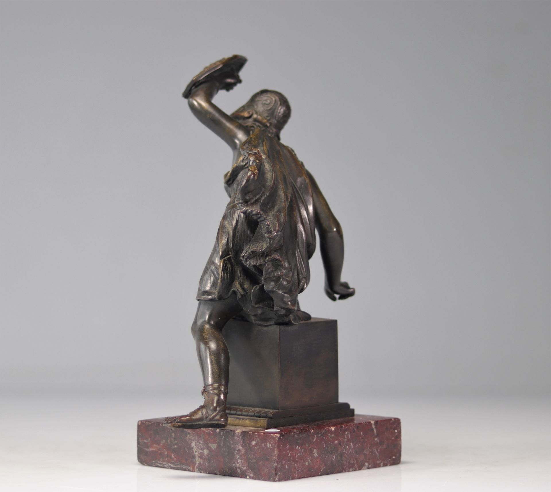 Mythological bronze "young woman warrior" - Image 3 of 4