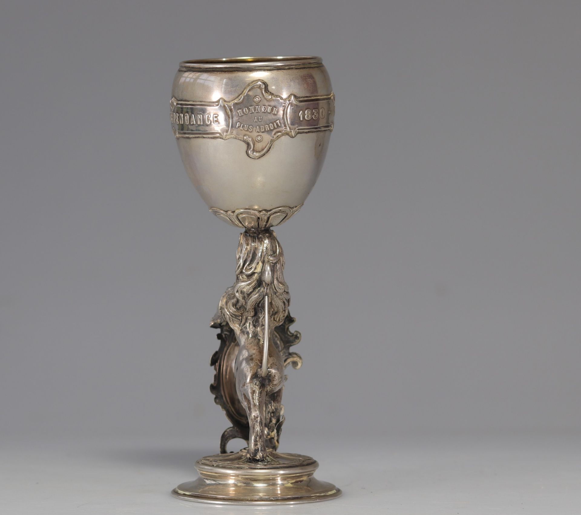 Philippe WOLFERS (1858-1929) silver cup - Brussels - Bild 2 aus 6