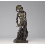 Pierre Jean DAVID D'ANGERS (1788-1856) bronze "Philopoemen"