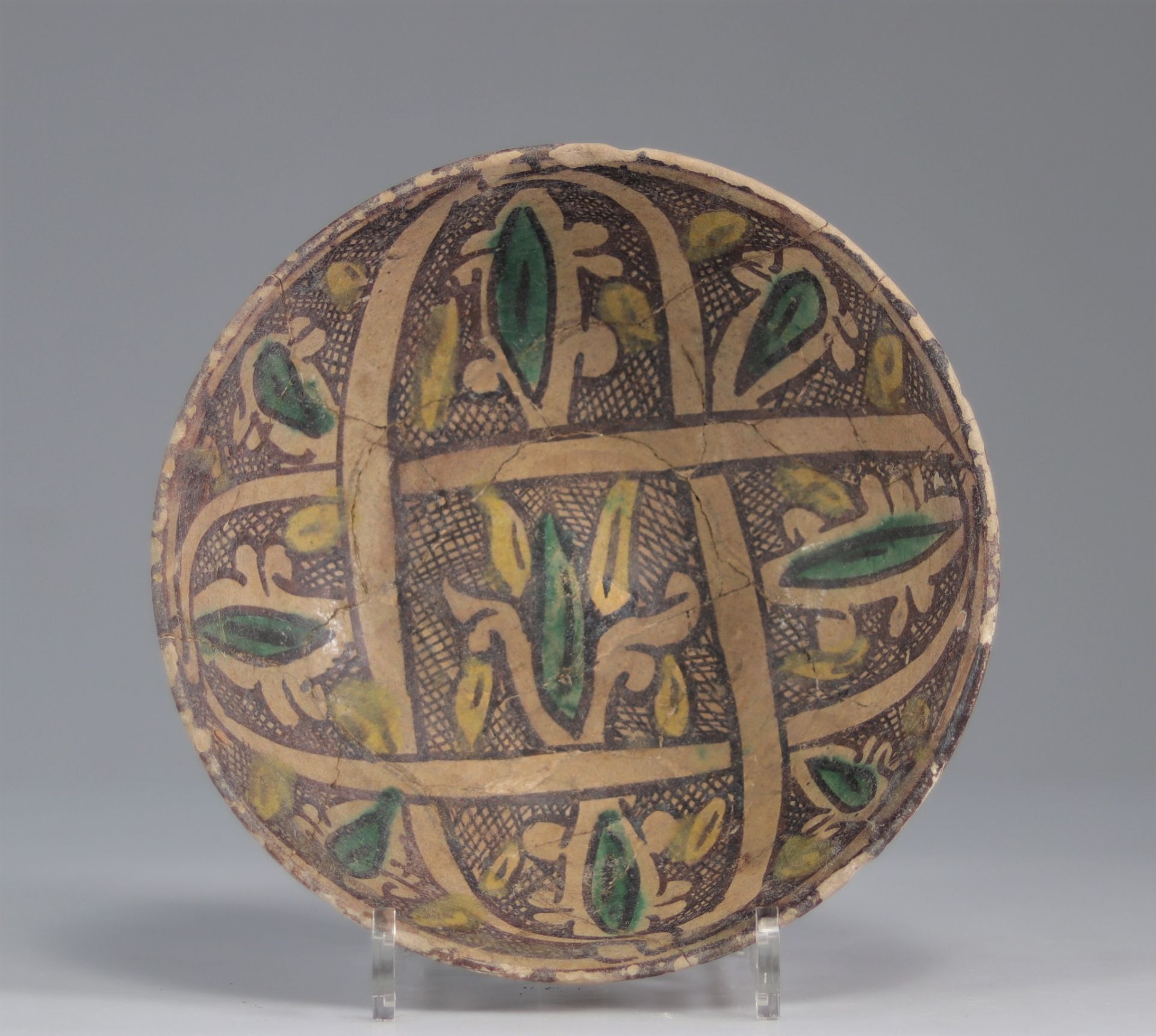 Ceramic bowl Nishapur 9th century Iran