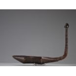 Boa court harp - Zande - Belgian private collection - Dem.Rep.Congo