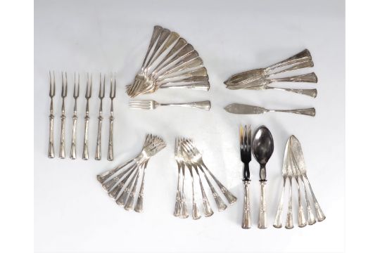 Solid silver cutlery set 5.9kg - Bild 2 aus 2