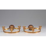 Pair of Empire style sconces