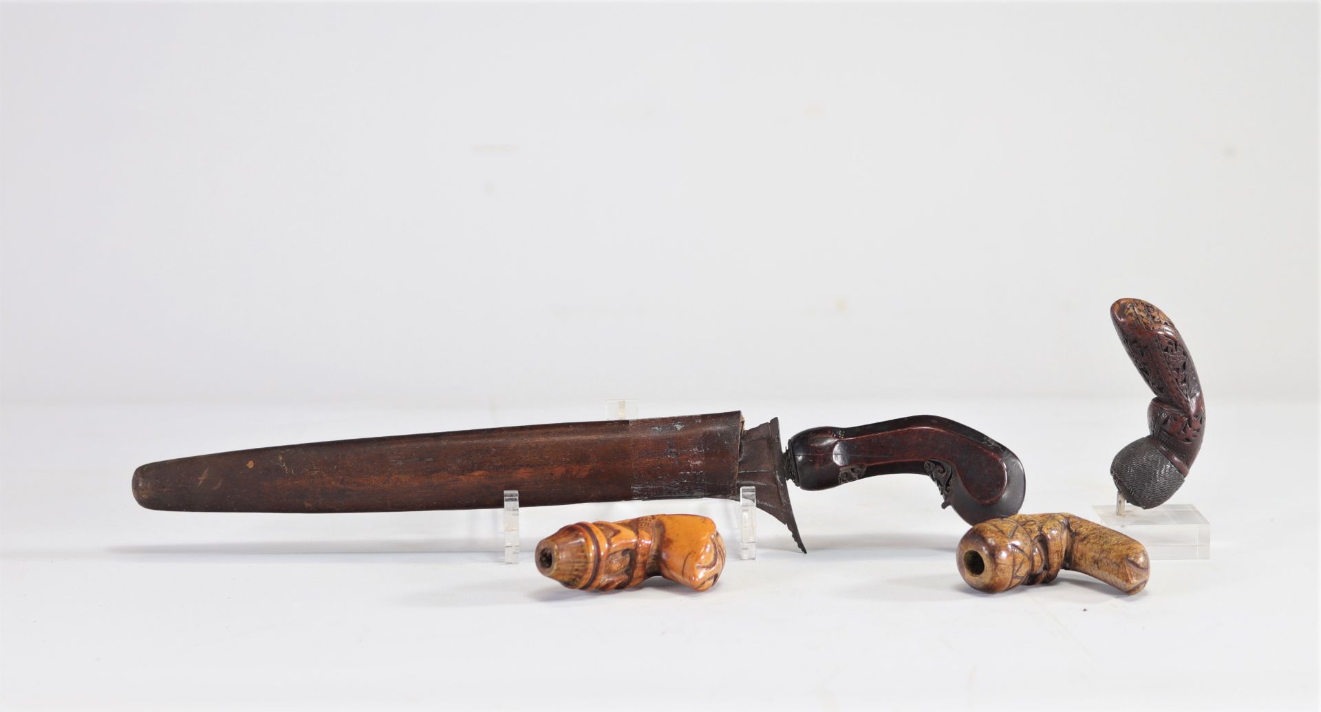 Kriss and Kriss handles originating from the Island of Java from the 19th century