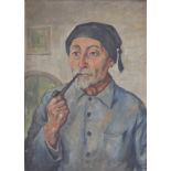 Loy WALTER (19th to 20th century) oil "portrait of a man" dated 1934