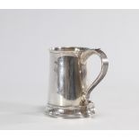 Silver mug originating from 19th century