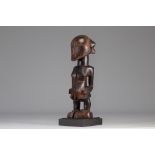 Ancient Hemba ancestor statue from Rep. Dem. Congo