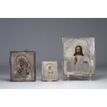 (3) batch of religious icons from Russia