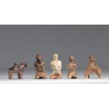 (5) batch of Tukatha culture terracotta