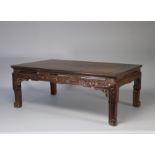 Wooden coffee table from China from Ming period (æ¸…æœ)