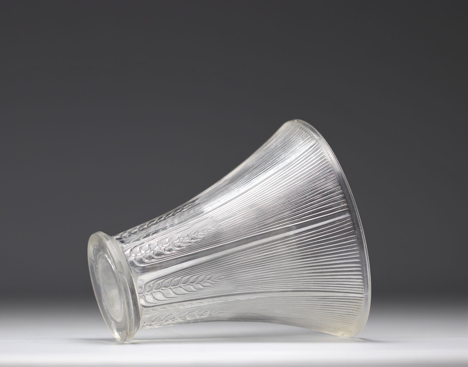 LALIQUE vase decorated with ears of corn and wheat - Image 3 of 3