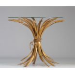 Coco Chanel. Pedestal table, forming a sheaf of wheat