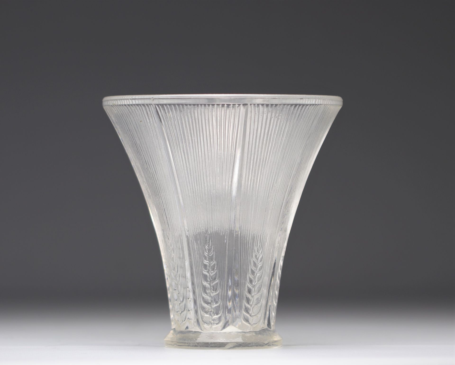 LALIQUE vase decorated with ears of corn and wheat - Image 2 of 3