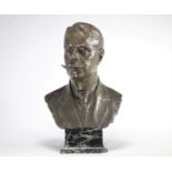 Francois Victor COGNE (1876-1952) Bust of a man in "lost wax" bronze
