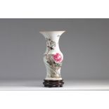 Chinese qianjiang cai porcelain vase