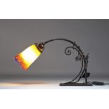 MULLER freres Luneville Bobeche desk lamp - Art decor