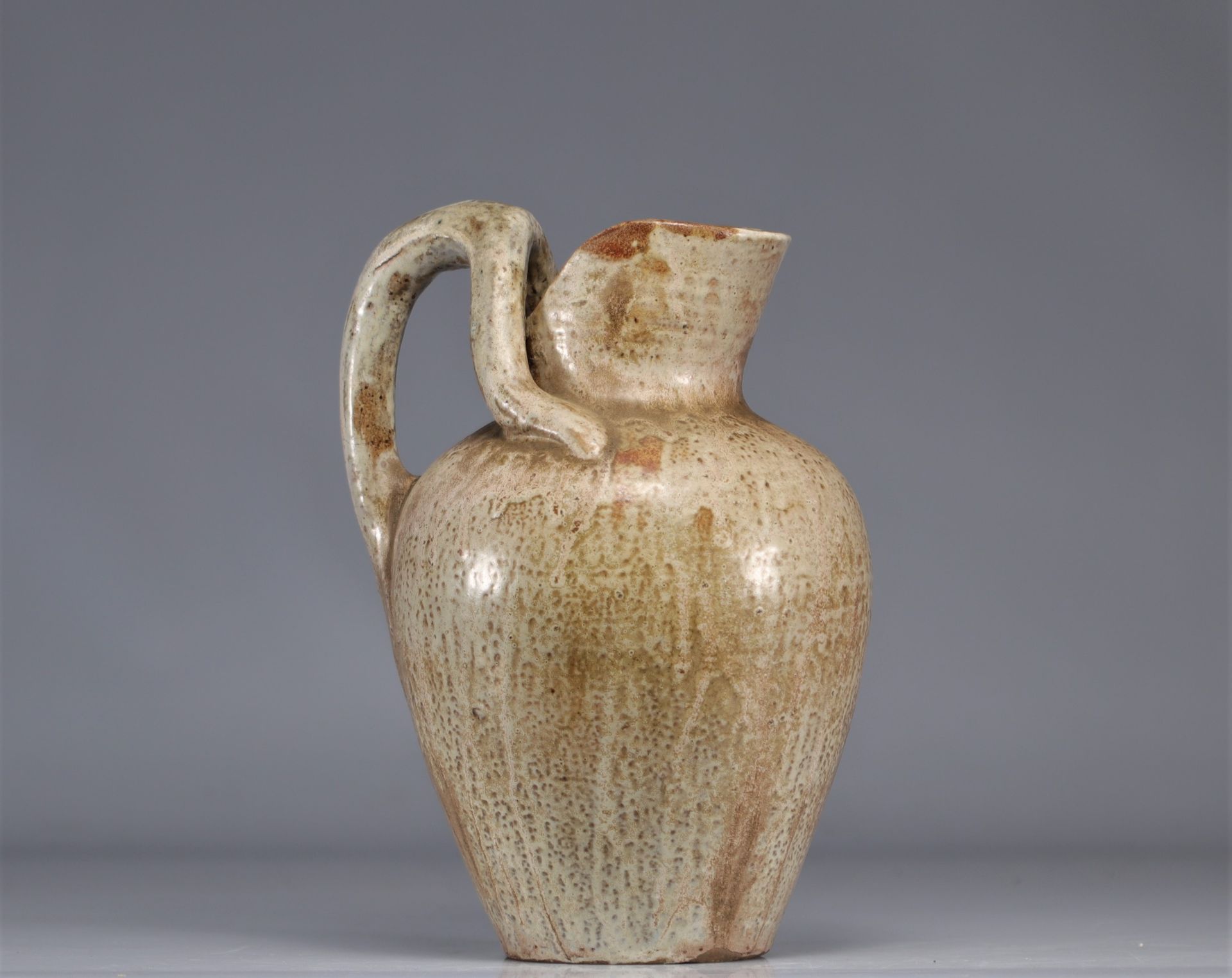 Edgard AUBRY (1880-1943) Bouffioulx stoneware vase from Belgium, 1900 - Bild 3 aus 4