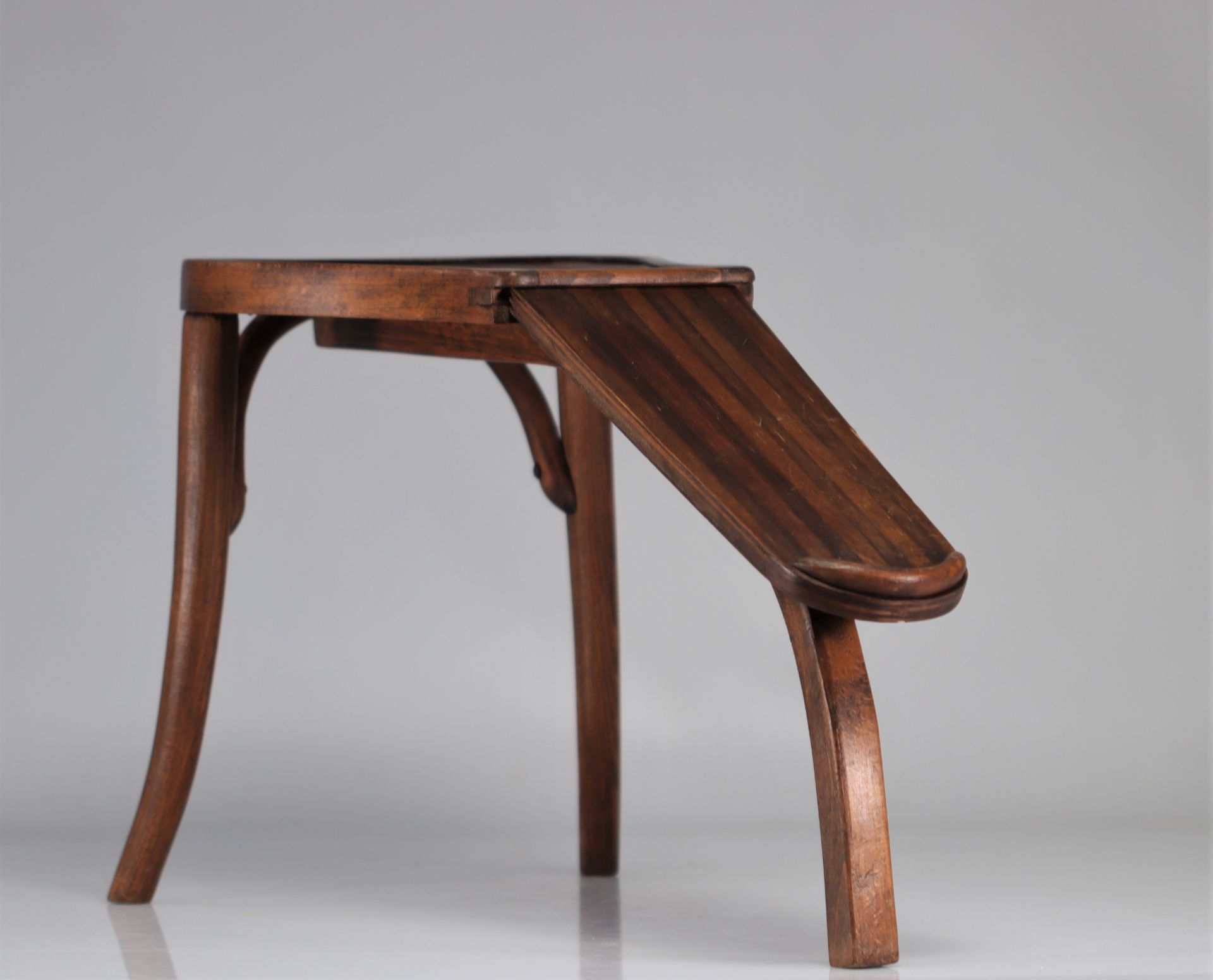 Thonet bentwood cobbler's stool - Image 2 of 3