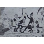 James ENSOR (1860-1949) Etching "Les Mauvais Medecins" from 1895 -13/50