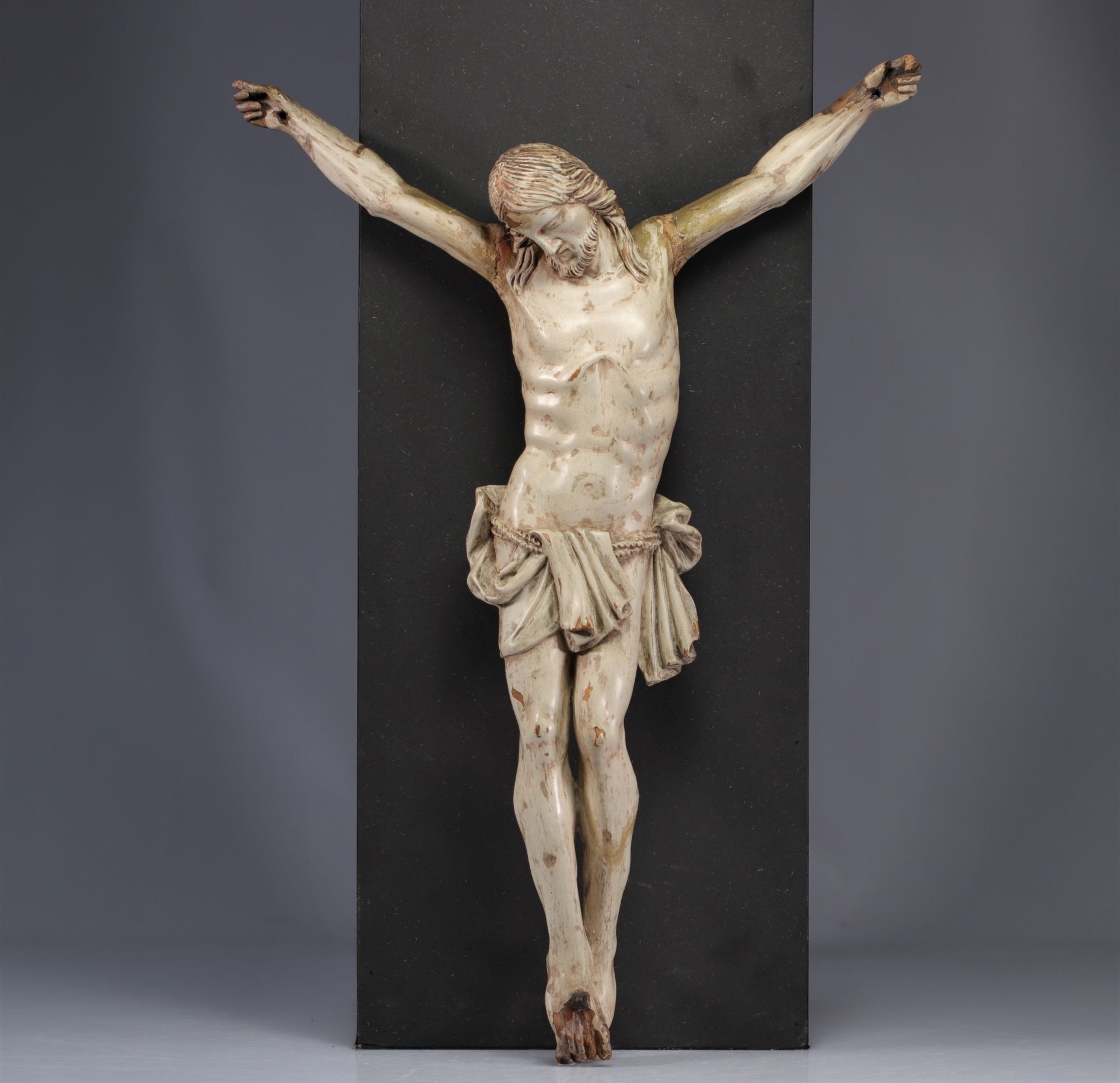 Large carved wooden Christ from the 18th century