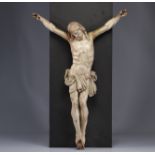 Large carved wooden Christ from the 18th century