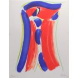 Olivier DEBRE (1920-1999) color lithograph "Untitled", signed lower right in pencil