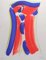 Olivier DEBRE (1920-1999) color lithograph "Untitled", signed lower right in pencil