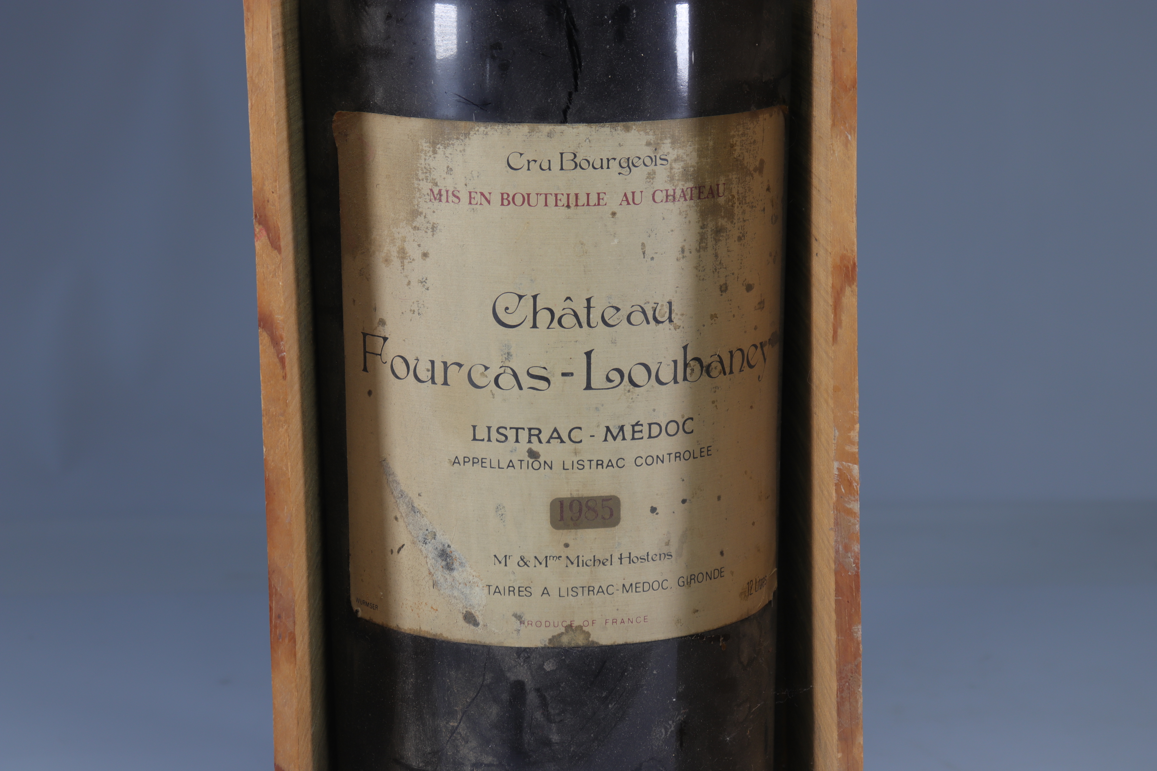 Bottle "Balthazar" Medoc fourcas-loubaney from 1985 - Image 2 of 2